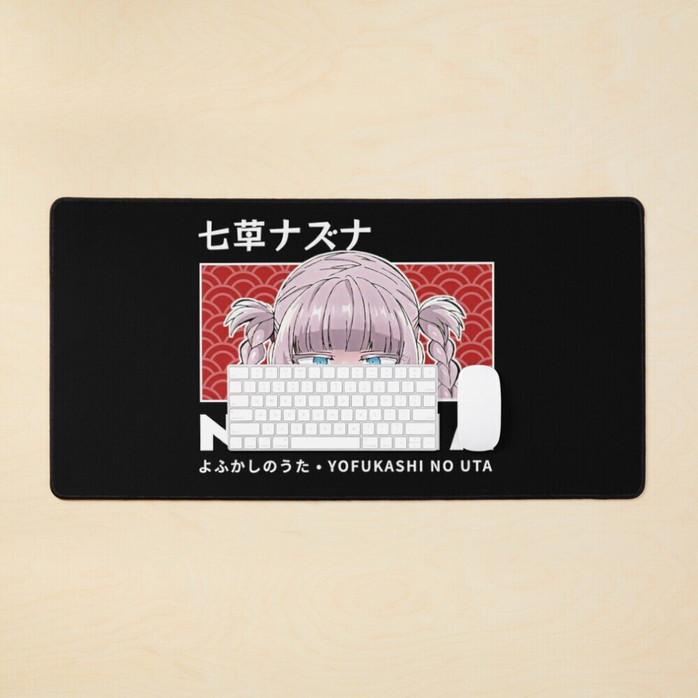Desk Mat Call Of The Night - Nazuna Peeker Large Gaming Mouse Pad 35X16 Inch 7802738346480