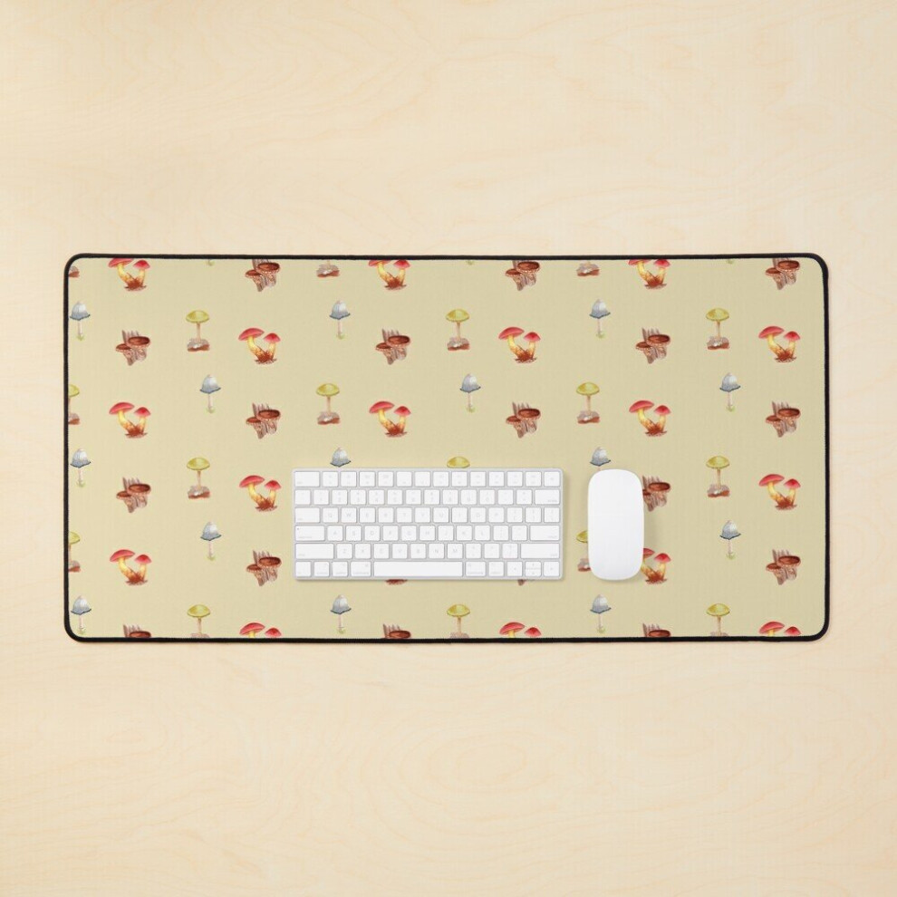 Desk Mat Mushroom Medley 2.0 Large Gaming Mouse Pad 35X16 Inch 7802738391343