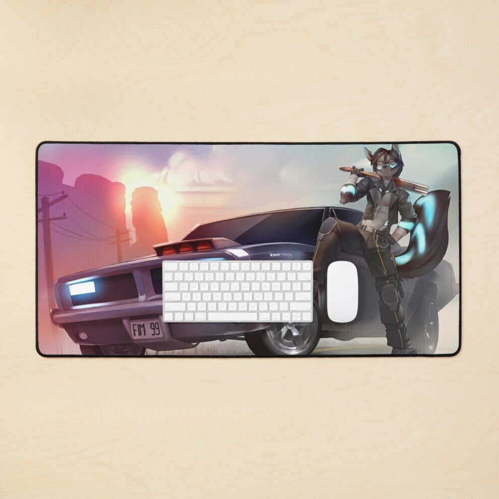 Desk Mat Unicorn Large Gaming Mouse Pad 35X16 Inch 7802738341812