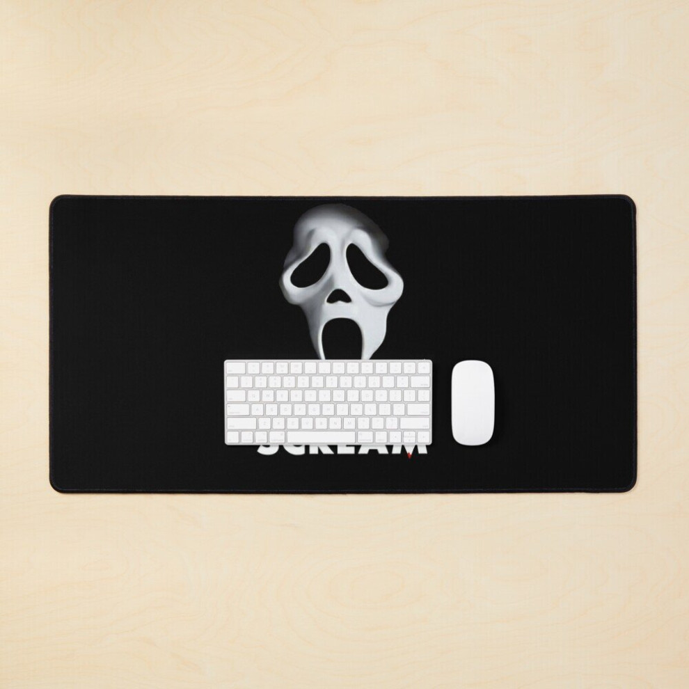 Bearlad Desk Mat Scream Scream Movie 2022 Large Gaming Mouse Pad 35X16 Inch
