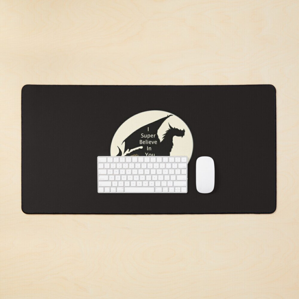 Desk Mat Galavant I Super Believe In You Tad Cooper Large Gaming Mouse Pad 35X16 Inch 7802738344431