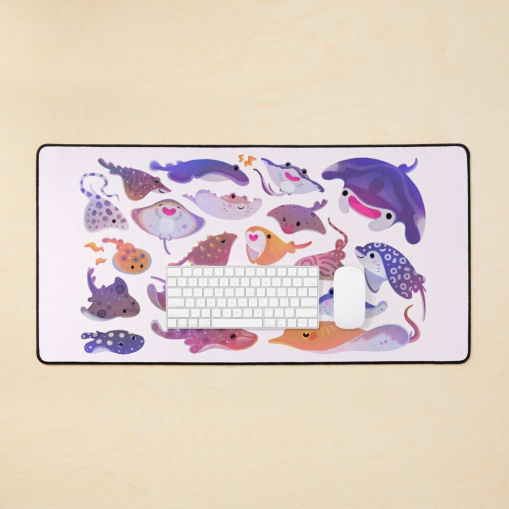 Desk Mat Ray Day 1 - Bright Large Gaming Mouse Pad 35X16 Inch 7802738318340