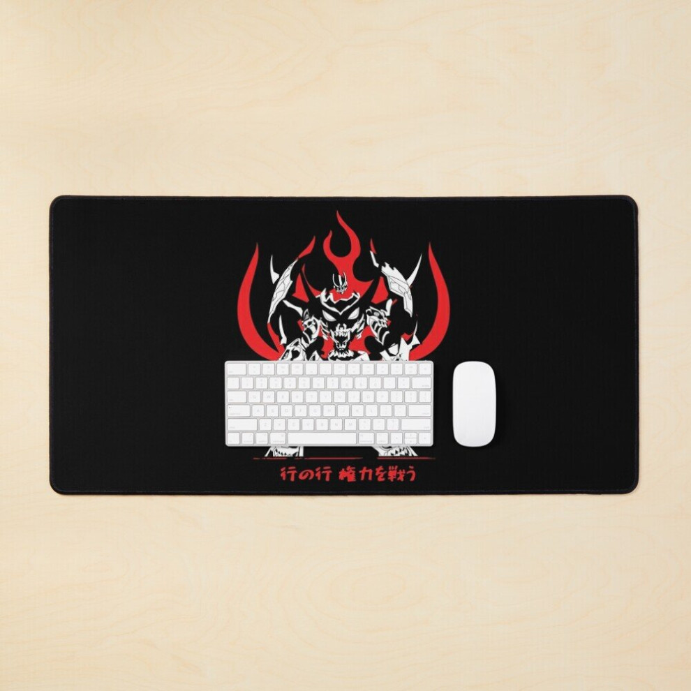 Desk Mat Kamina Tengen Toppa Gurren Large Gaming Mouse Pad 35X16 Inch 7802738357547