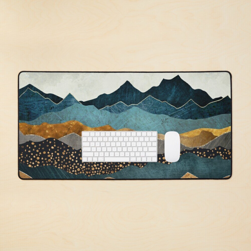 Desk Mat Dusk Large Gaming Mouse Pad 35X16 Inch Amber 7802738320770