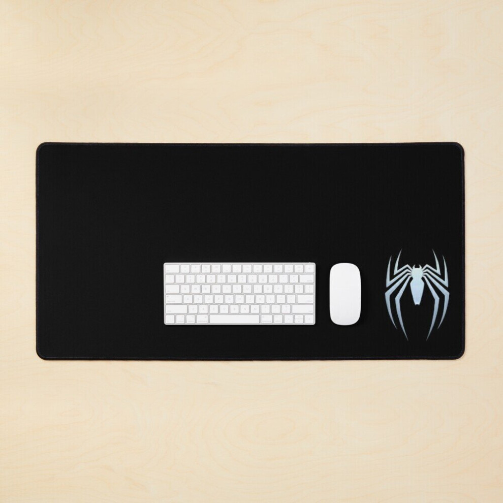 Desk Mat Spider Large Gaming Mouse Pad 35X16 Inch Black 7802738408423