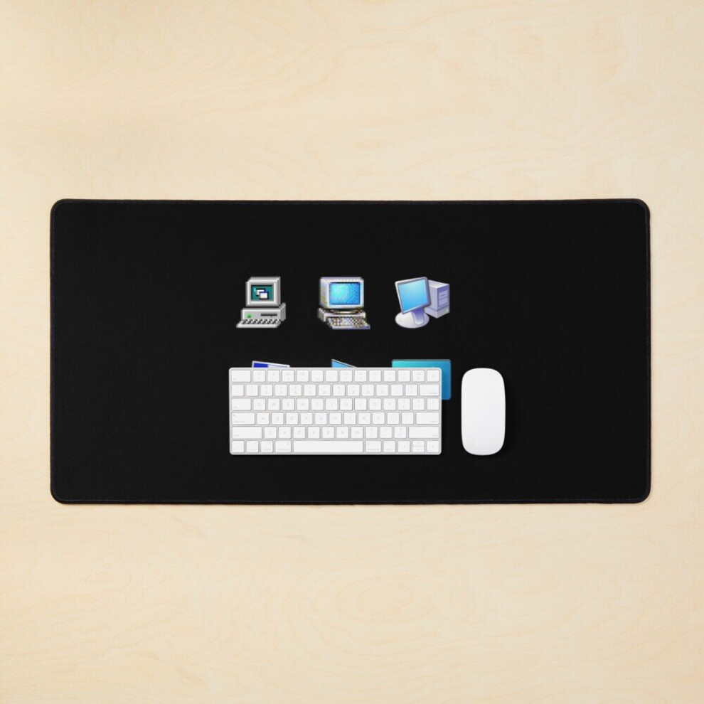 Desk Mat Windows This Pc Icon Evolution Large Gaming Mouse Pad 35X16 Inch 7802738360585