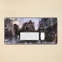 Desk Mat The Creed Large Gaming Mouse Pad 35x16 inch