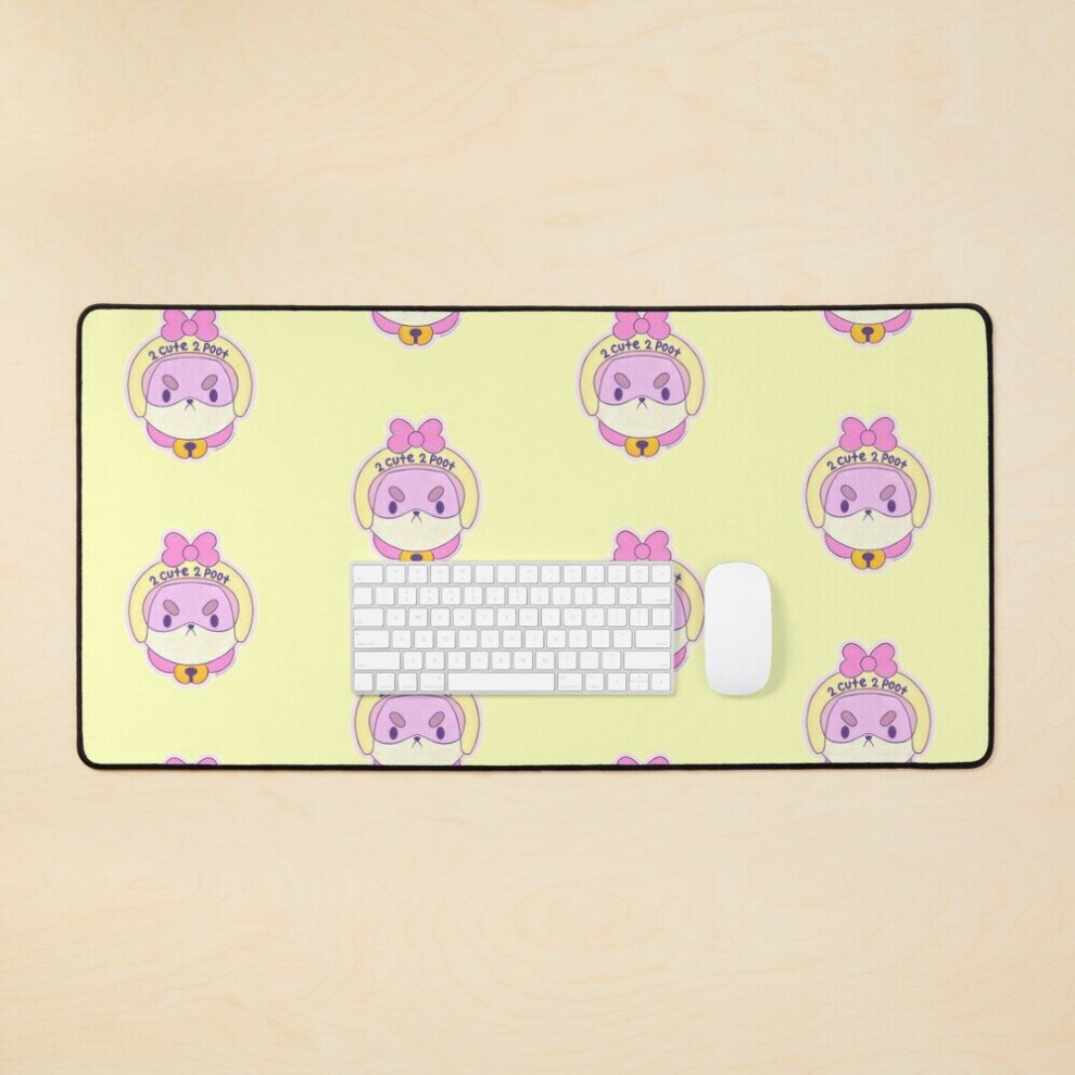 Desk Mat Puppycat Helmet Large Gaming Mouse Pad 35X16 Inch 7802738369403