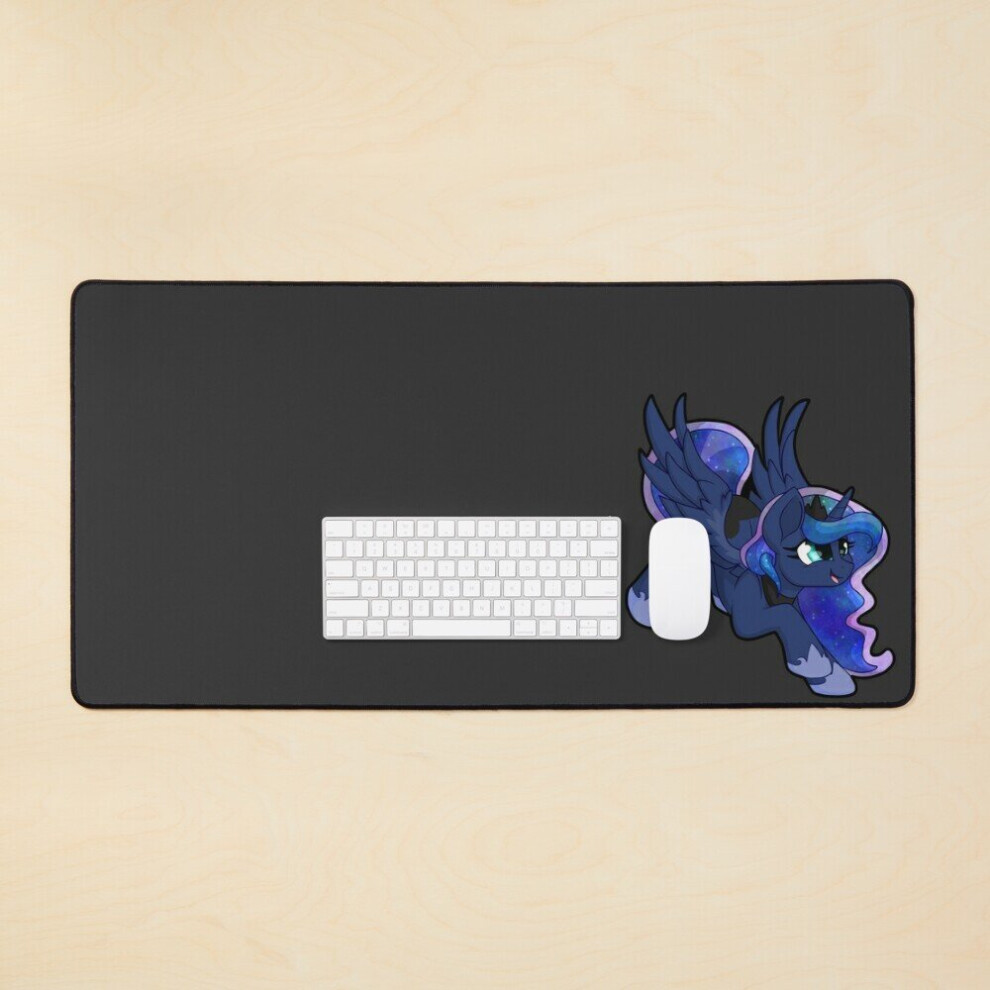 Desk Mat Princess Luna - 100 Character Project By Gleamy Dreams Large Gaming Mouse Pad 35X16 Inch 7802738333398
