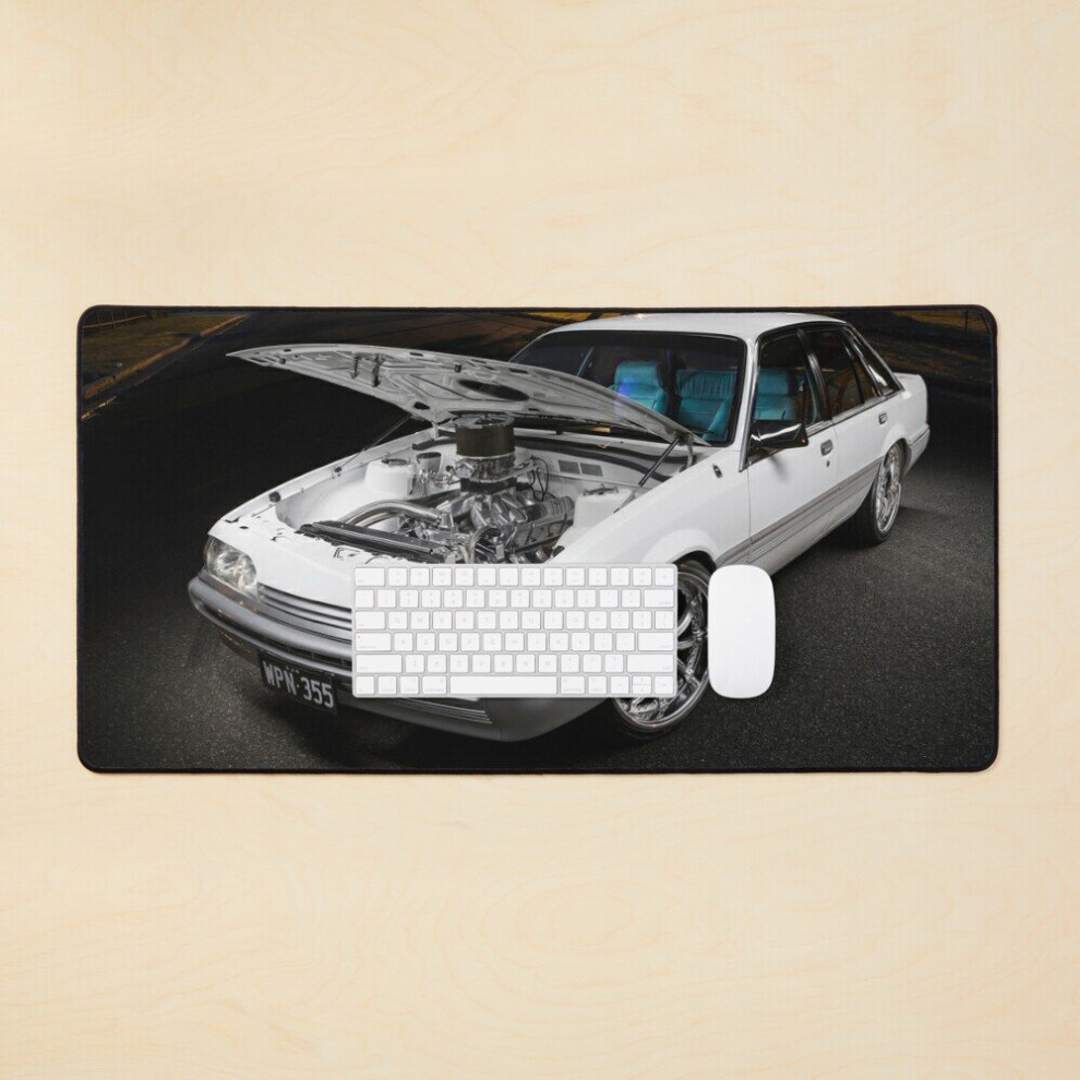 Desk Mat Matt Lomas' Holden Vl Commodore Large Gaming Mouse Pad 35X16 Inch 7802738340754