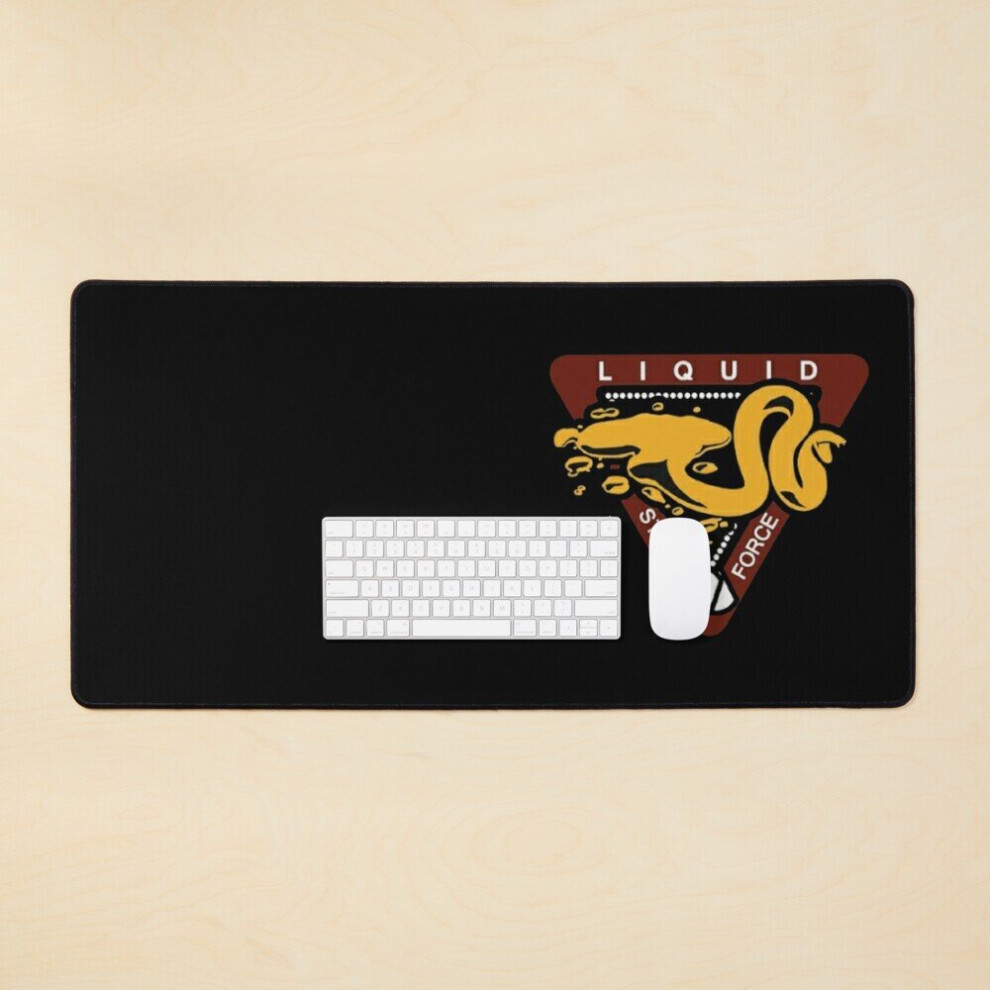 Desk Mat Liquid Snake Strike Force Large Gaming Mouse Pad 35X16 Inch 7802738403671