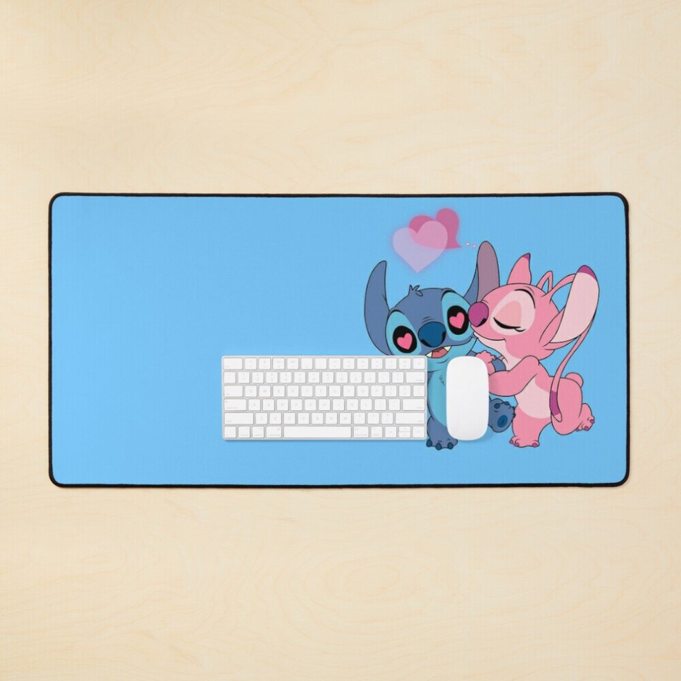 Desk Mat Stitch Angel Large Gaming Mouse Pad 35X16 Inch 7802738388220