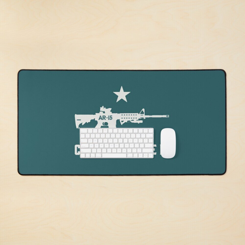 Desk Mat Come And Take It Ar-15 Guns Large Gaming Mouse Pad 35X16 Inch 7802738410280