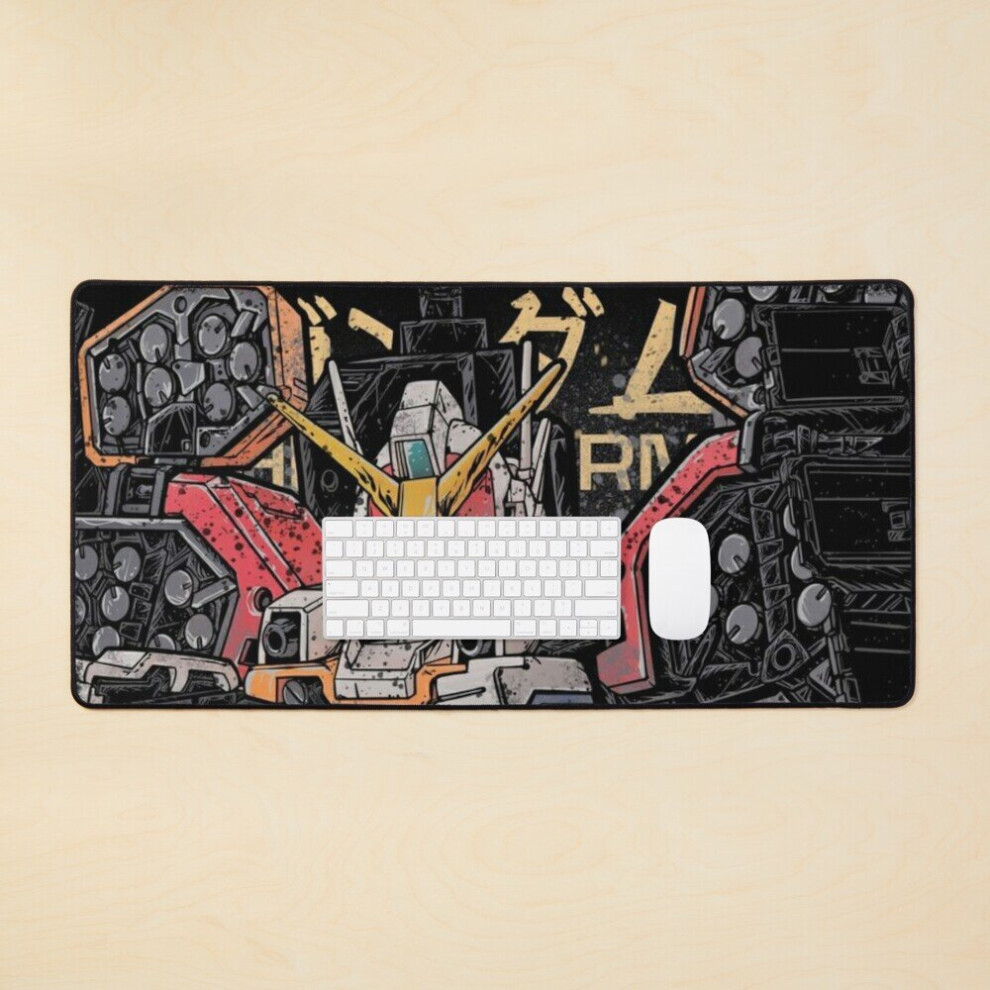 Desk Mat Heavyarms Gundam Large Gaming Mouse Pad 35X16 Inch 7802738323436