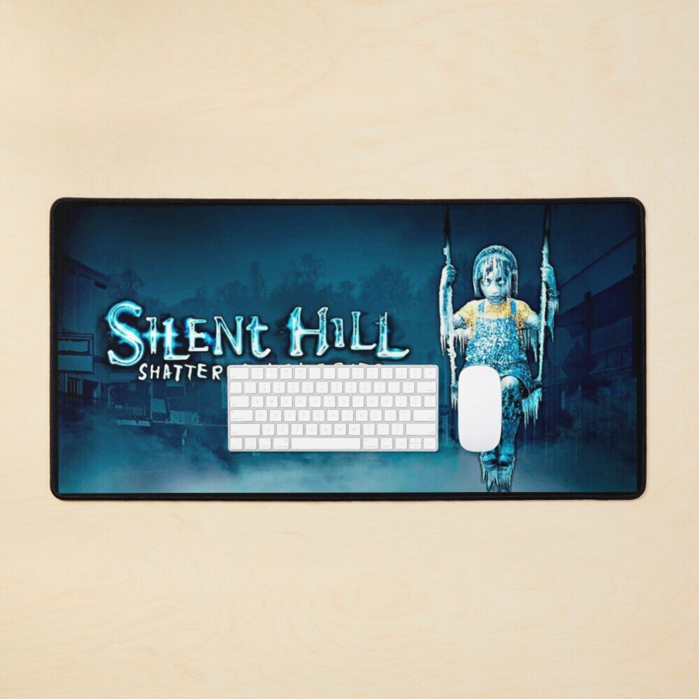 Desk Mat Silent Hill Shattered Memories Large Gaming Mouse Pad 35X16 Inch 7802738385137