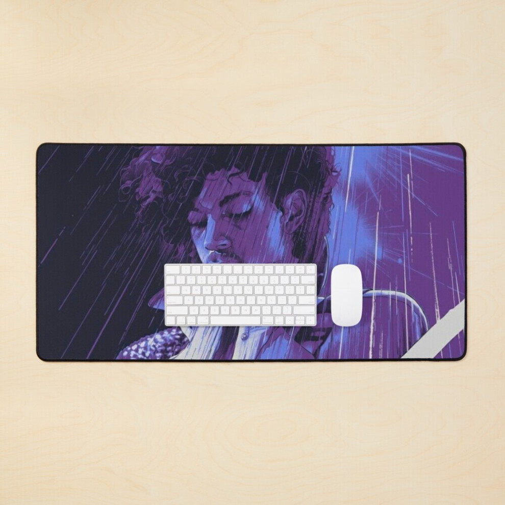 Desk Mat The Rainy Large Gaming Mouse Pad 35X16 Inch 7802738353723