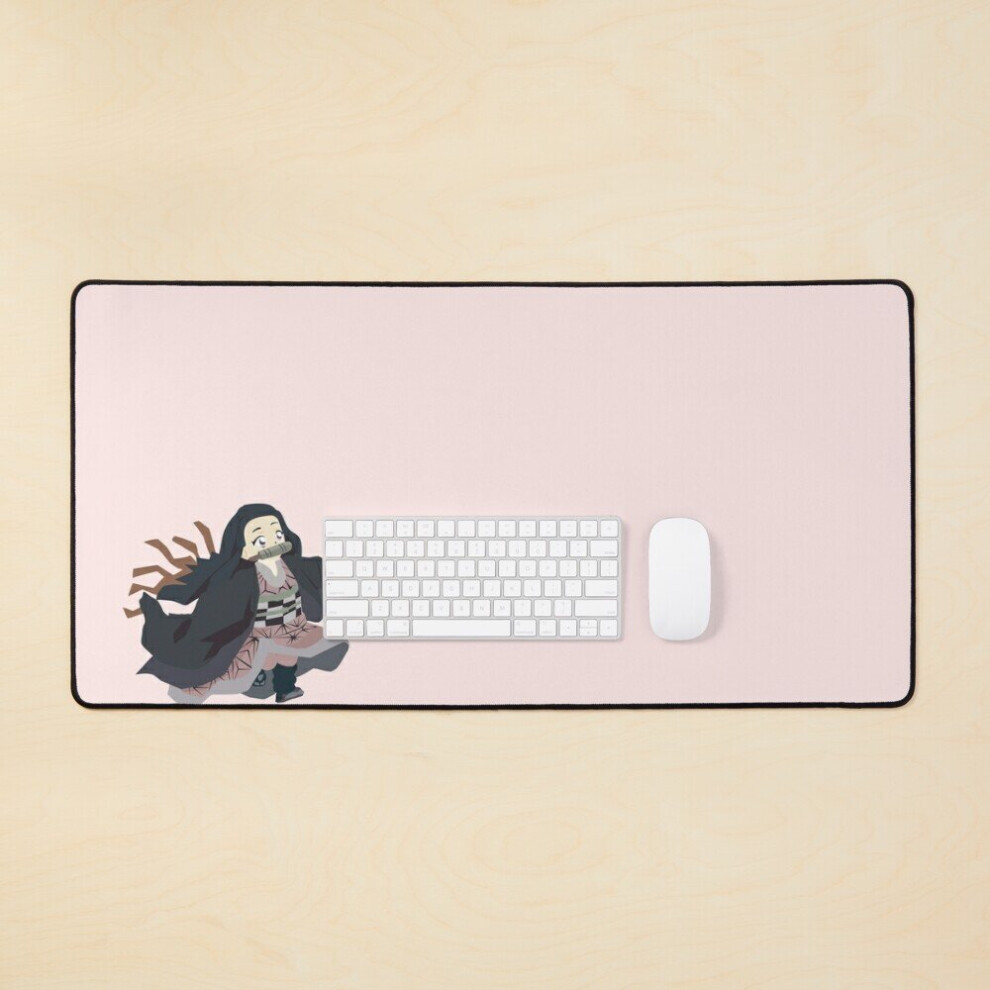 Desk Mat Nezuko-Chan! Large Gaming Mouse Pad 35X16 Inch 7802738347142