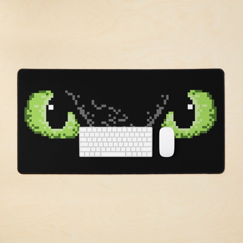 Desk Mat Toothless Eyes Large Gaming Mouse Pad 35X16 Inch 7802738369076