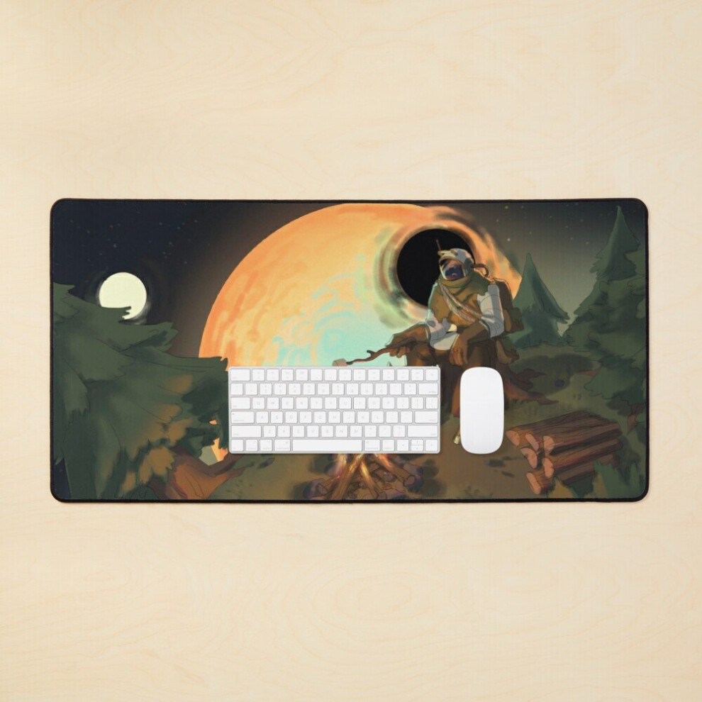 Desk Mat Outer Wilds Large Gaming Mouse Pad 35X16 Inch 7802738315882
