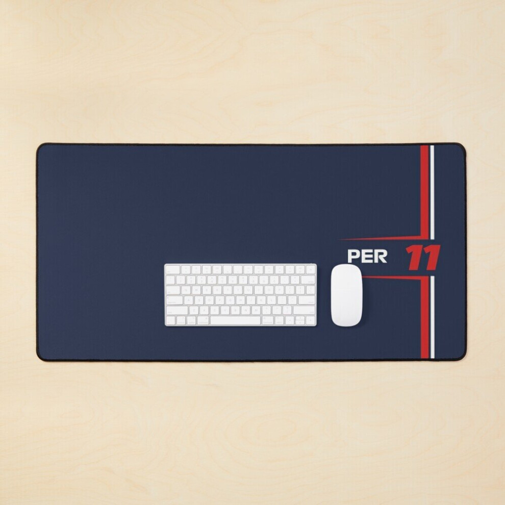 Desk Mat Checo Perez 11 Large Gaming Mouse Pad 35X16 Inch 7802738363272