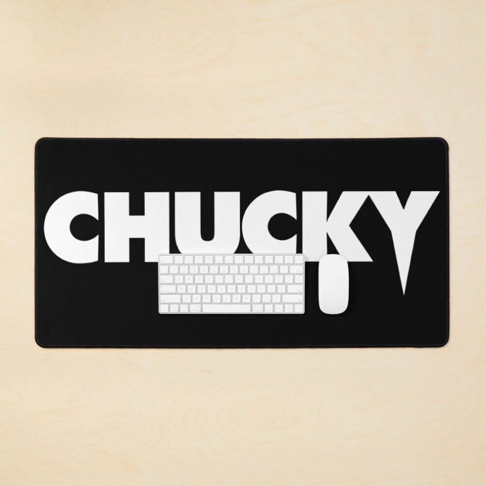 Desk Mat Chucky 2021 Title Block Large Gaming Mouse Pad 35X16 Inch 7802738380033