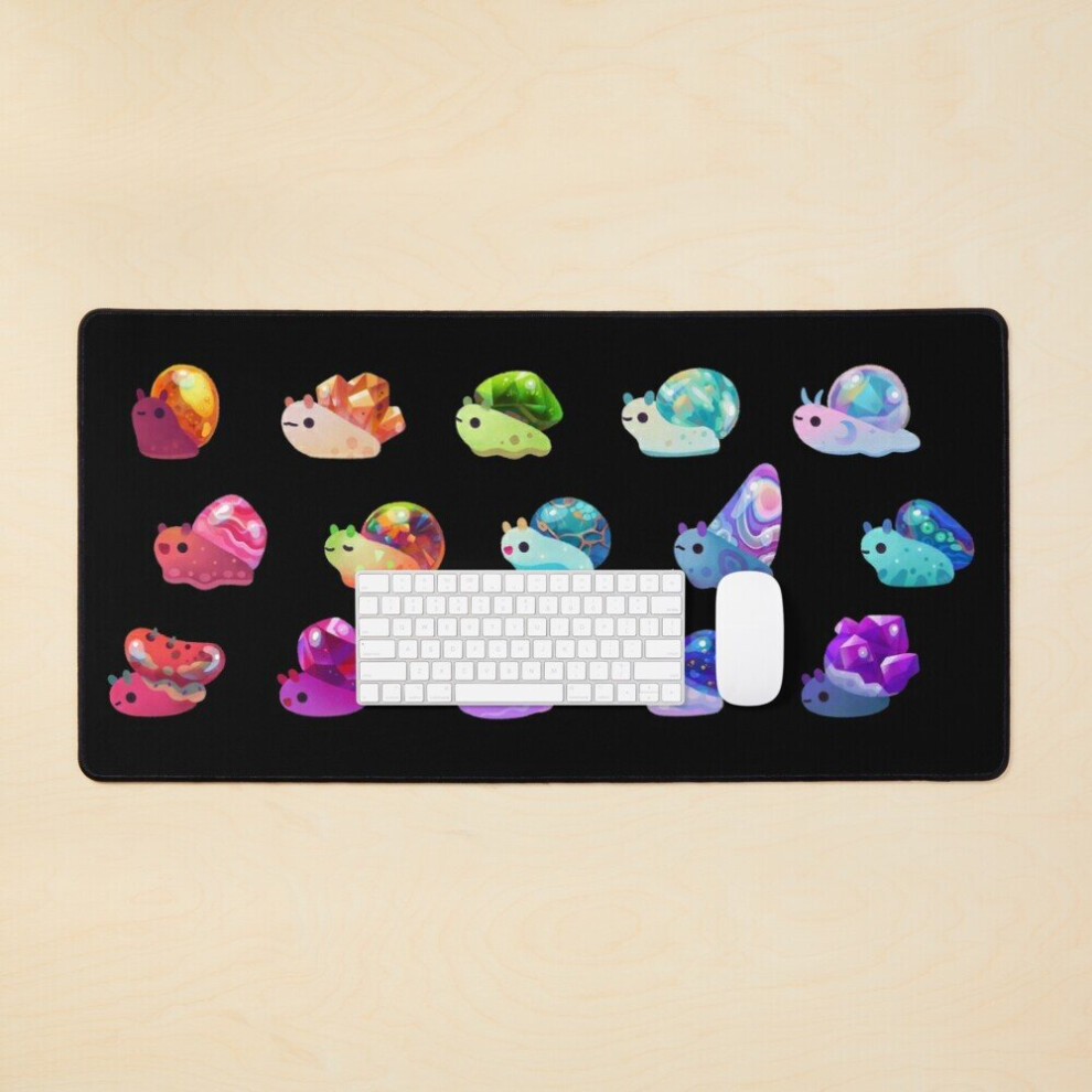 Desk Mat Jewel Snail Large Gaming Mouse Pad 35X16 Inch 7802738320909