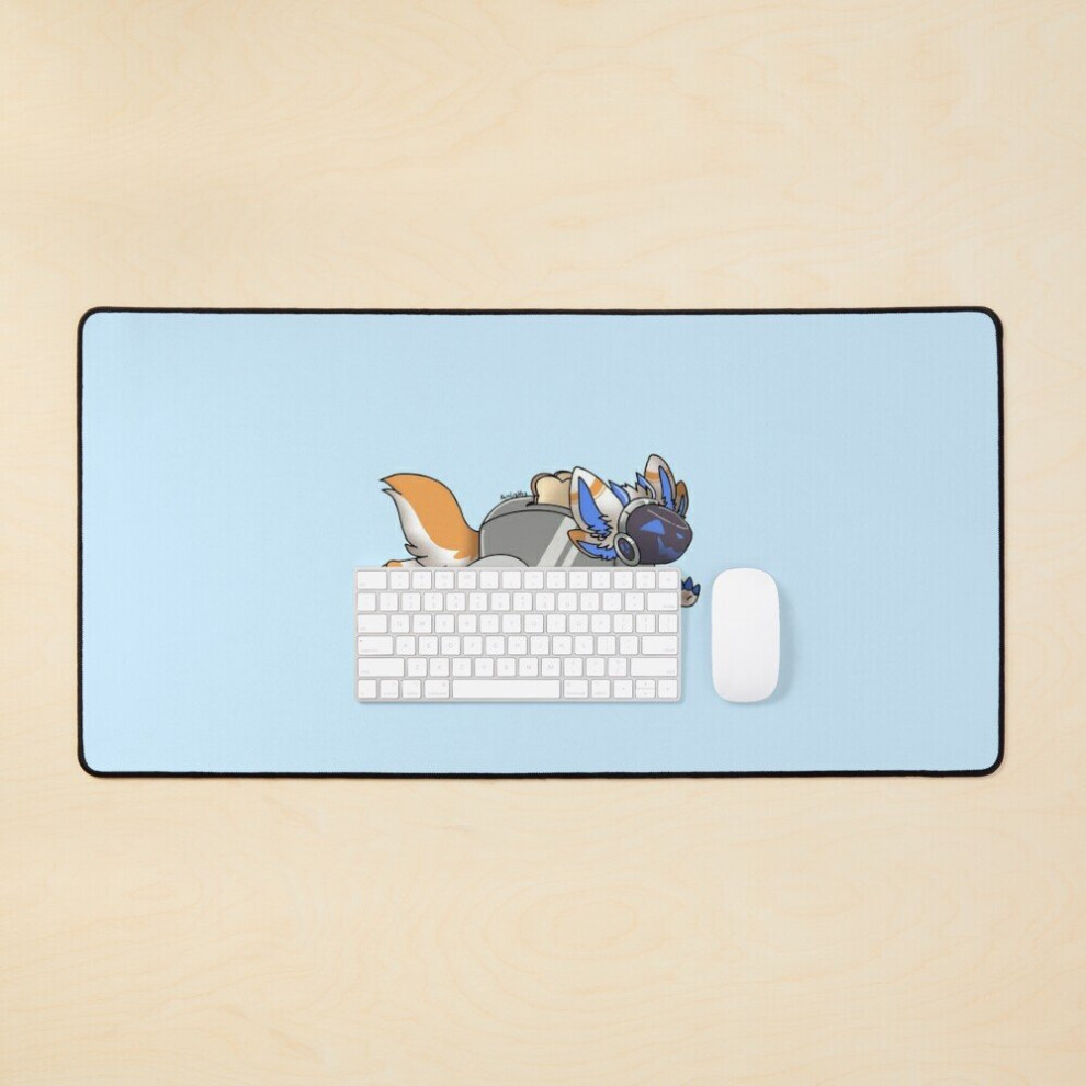 Desk Mat Furry Toaster Large Gaming Mouse Pad 35X16 Inch 7802738356595