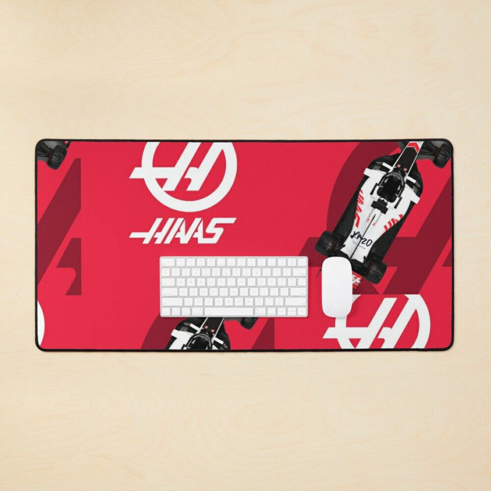 Desk Mat Team Haas F1 Large Gaming Mouse Pad 35X16 Inch 7802738401288