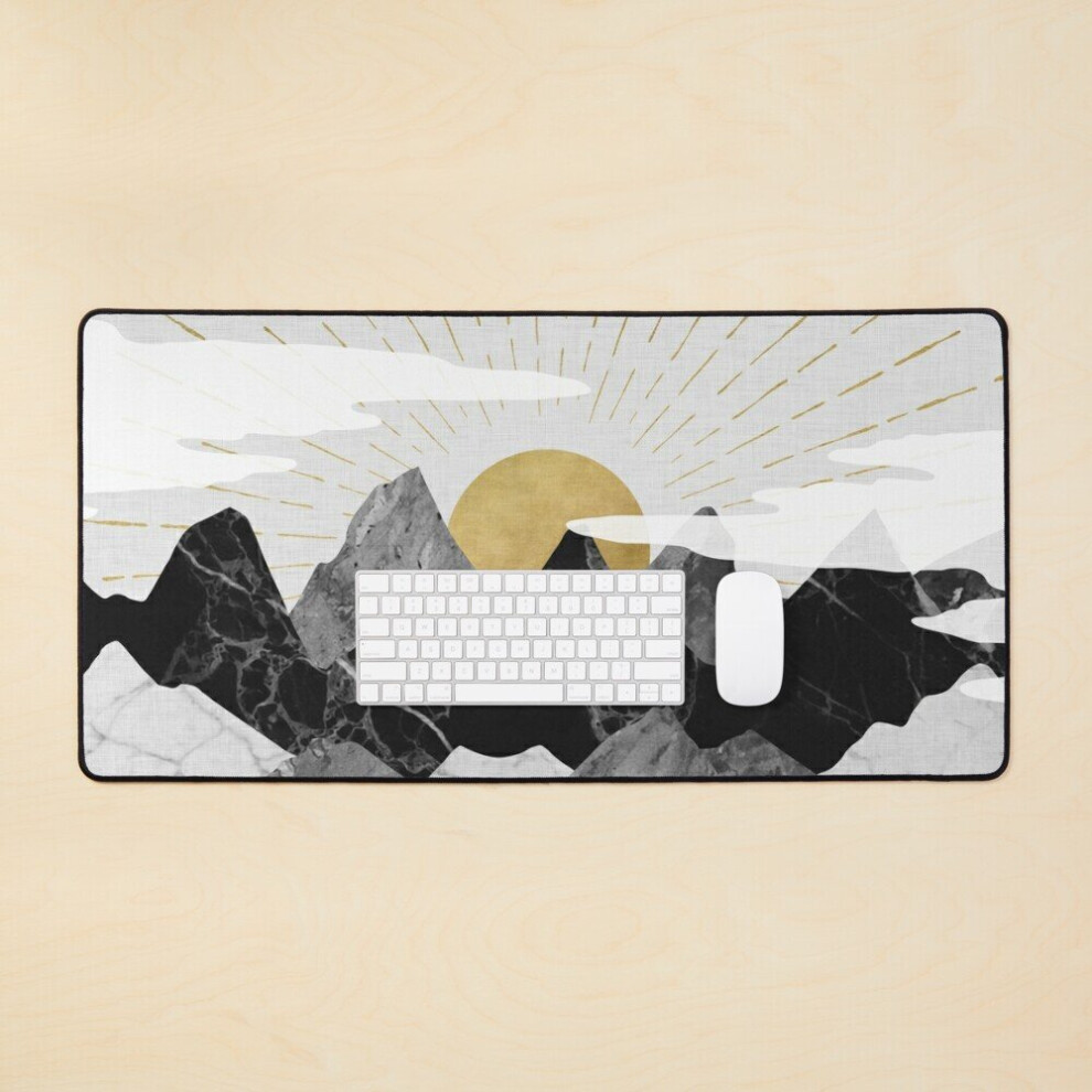 Desk Mat Sun Rise Large Gaming Mouse Pad 35X16 Inch 7802738328479