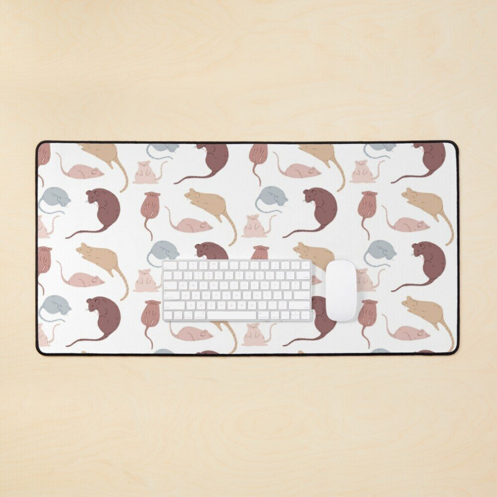 Desk Mat Rats Large Gaming Mouse Pad 35X16 Inch 7802738357998