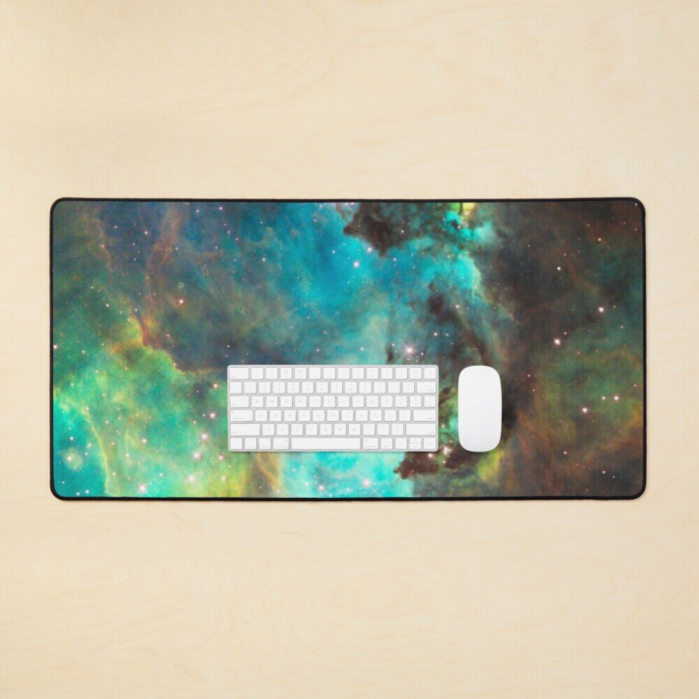 Desk Mat Large Gaming Mouse Pad 35X16 Inch Green 7802738352283