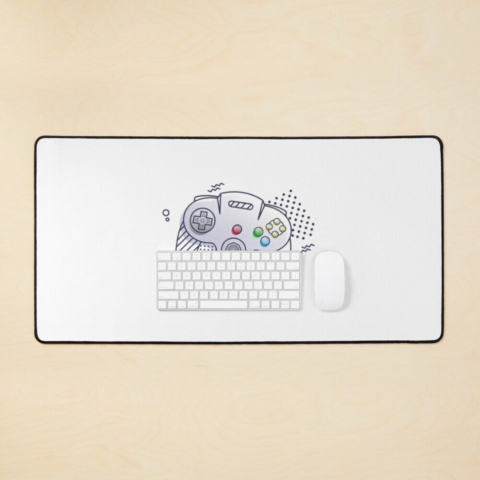Desk Mat Game Controller Large Gaming Mouse Pad 35X16 Inch 7802738360813