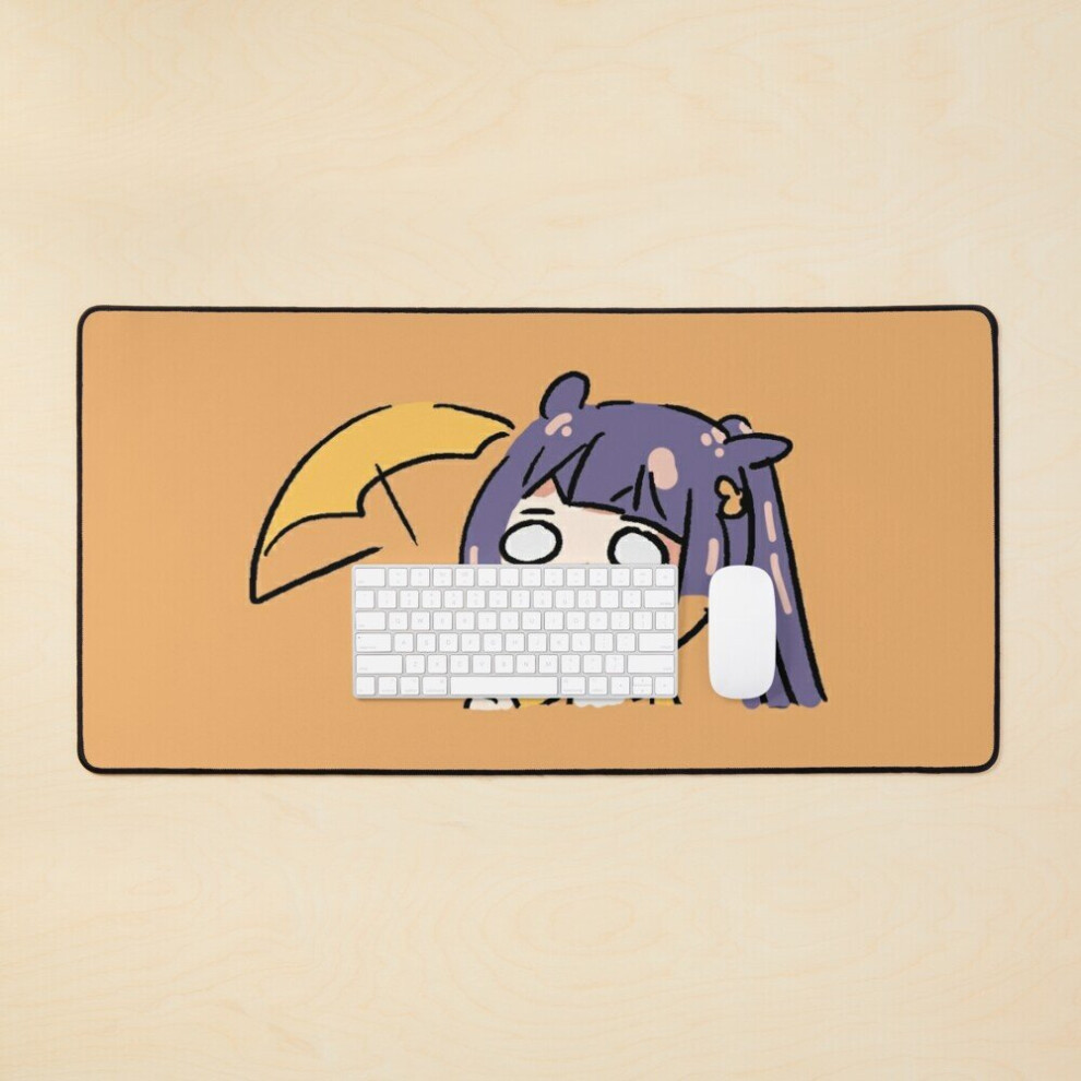 Desk Mat Ina's Violet Large Gaming Mouse Pad 35X16 Inch 7802738320954