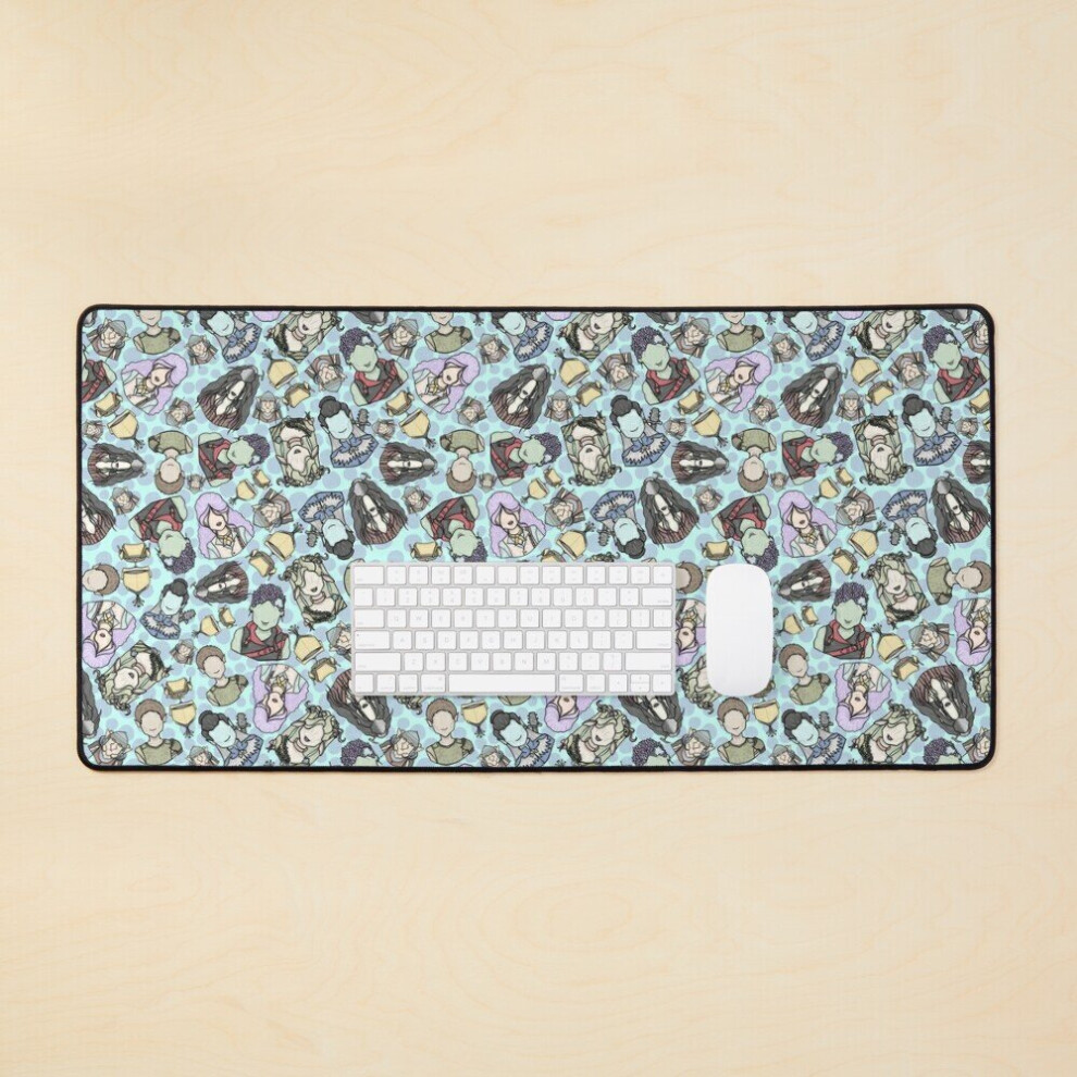 Desk Mat Adventuring Group Campaign 3 Large Gaming Mouse Pad 35X16 Inch 7802738406962