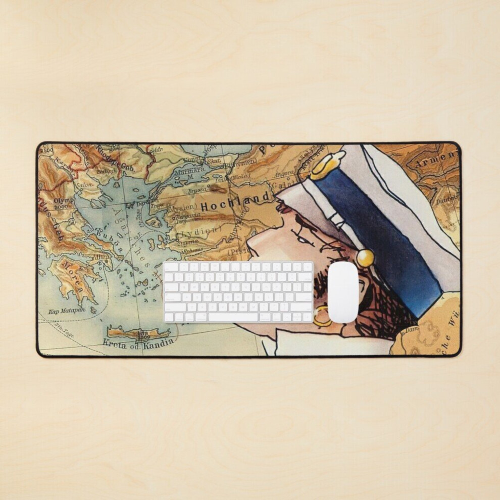 Desk Mat Maps Large Gaming Mouse Pad 35X16 Inch 7802738341980