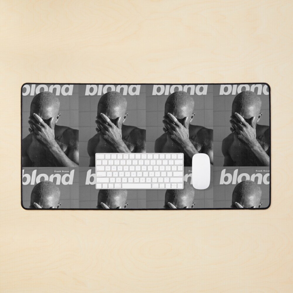 Desk Mat Monochrome Large Gaming Mouse Pad 35X16 Inch 7802738362350