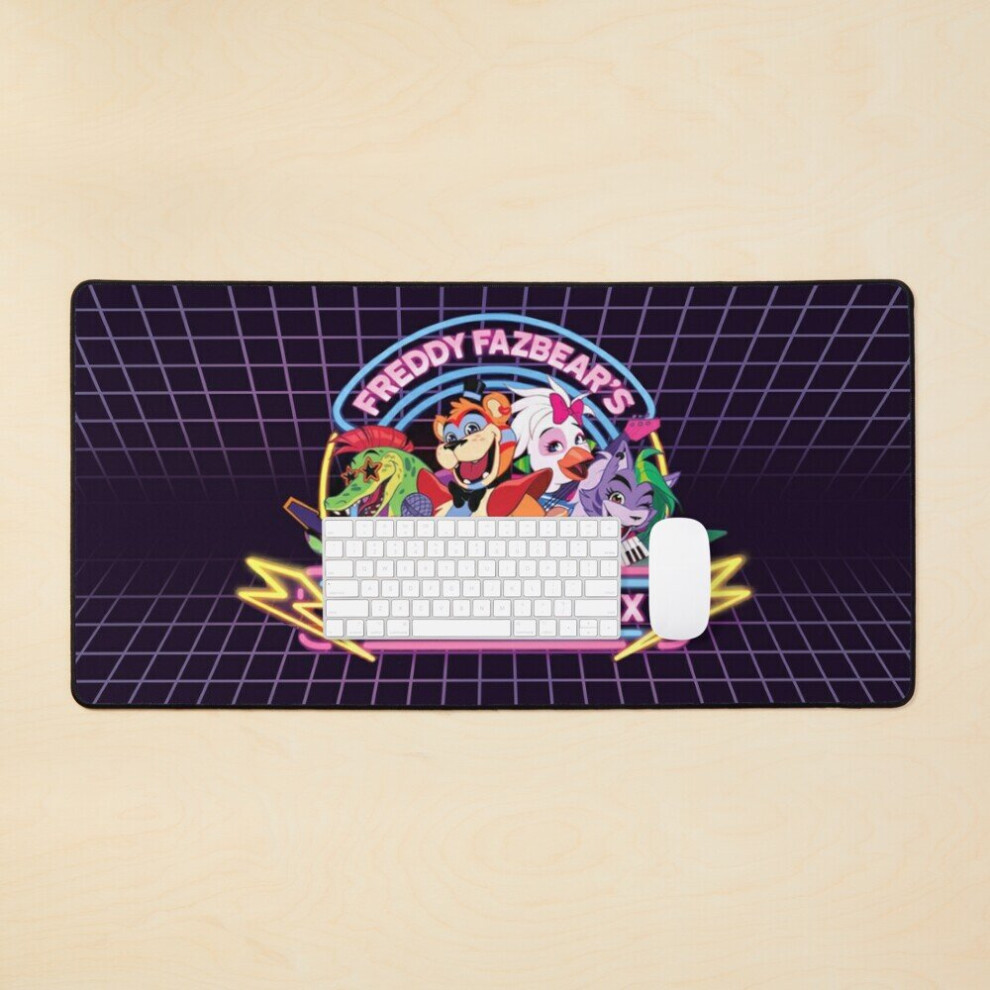 Desk Mat Fnaf Security Breach Large Gaming Mouse Pad 35X16 Inch 7802738320985