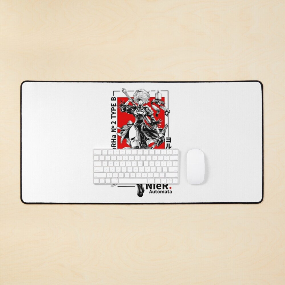 Desk Mat Nier Automata Large Gaming Mouse Pad 35X16 Inch 7802738407228