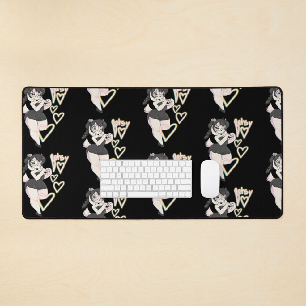 Desk Mat Betsy Heart Hands Large Gaming Mouse Pad 35X16 Inch 7802738389739