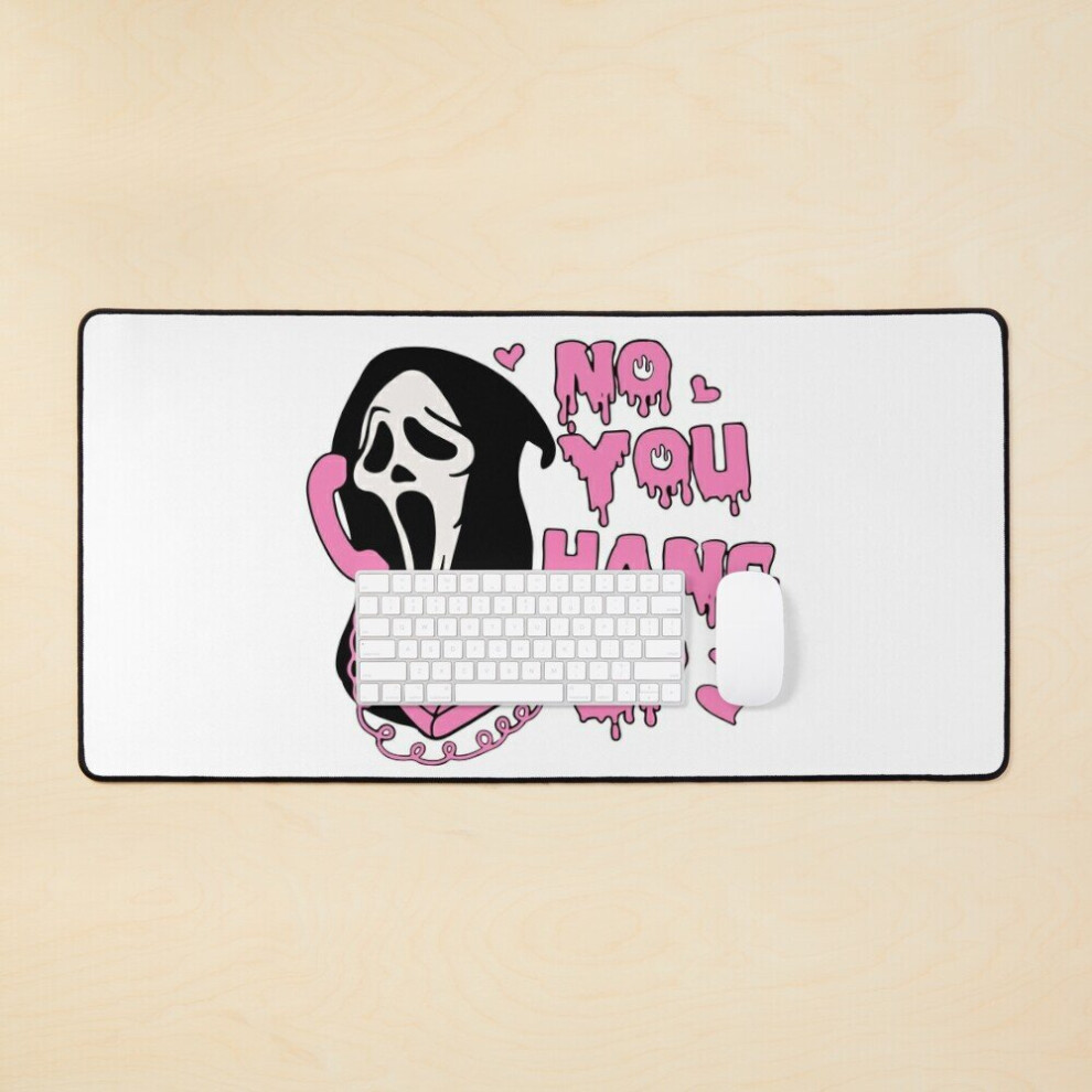 Desk Mat No You Hang Up Ghostface Valentine Funny Valentine Funny Ghostfacefunny Valentines Day Large Gaming Mouse Pad 35X16 Inch 7802738356199