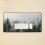 Desk Mat Misty Forest  Large Gaming Mouse Pad 35x16 inch 1