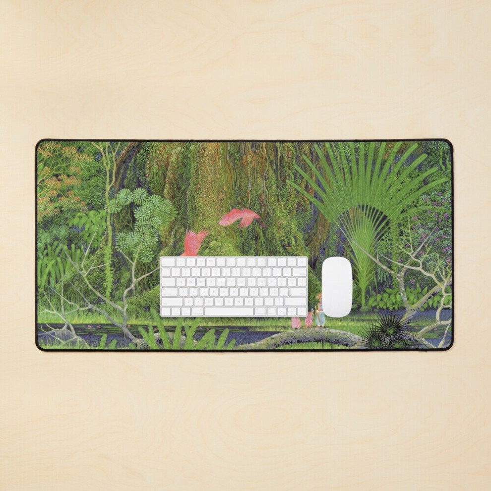 Desk Mat Secret Of Mana Box Art Large Gaming Mouse Pad 35X16 Inch 7802738368697