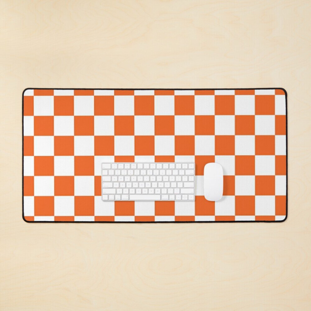 Desk Mat Tennessee Checkerboard Large Gaming Mouse Pad 35X16 Inch 7802738323542