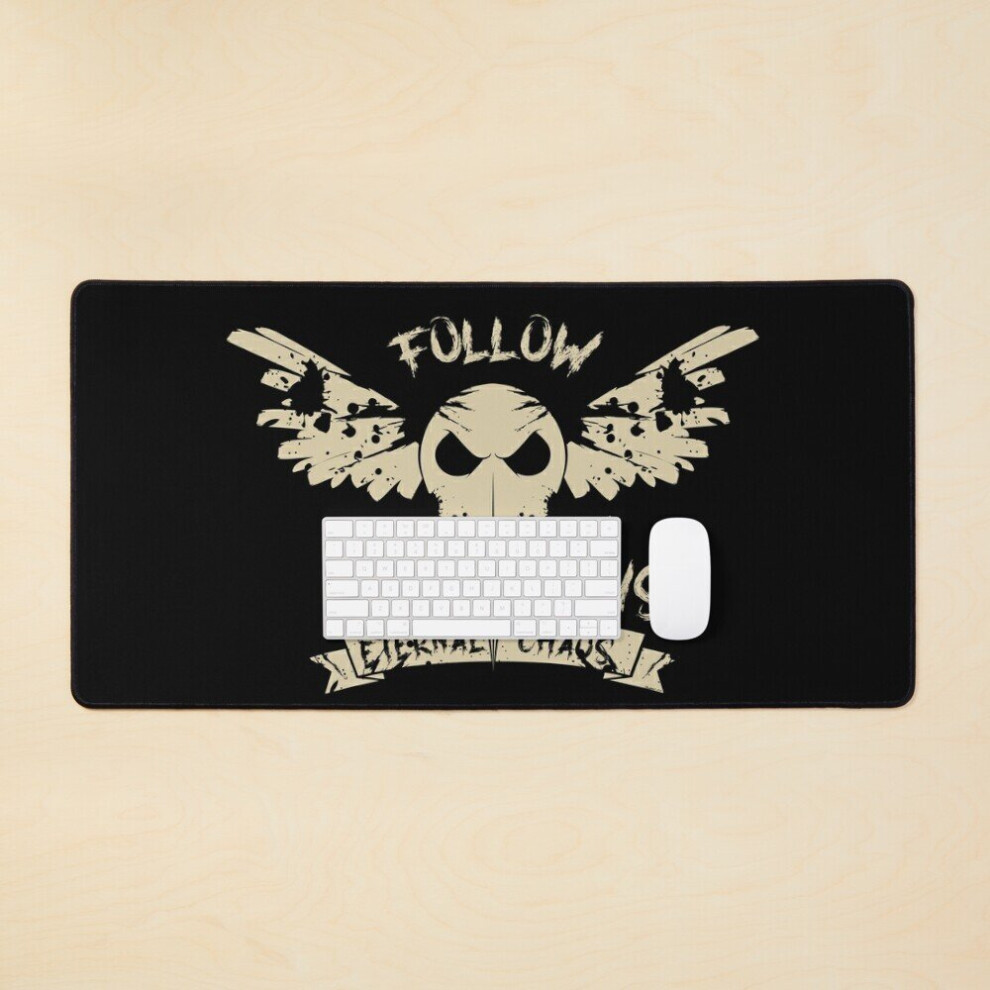 Desk Mat Follow The Crows (Eternal Chaos Patch) Large Gaming Mouse Pad 35X16 Inch 7802738390339