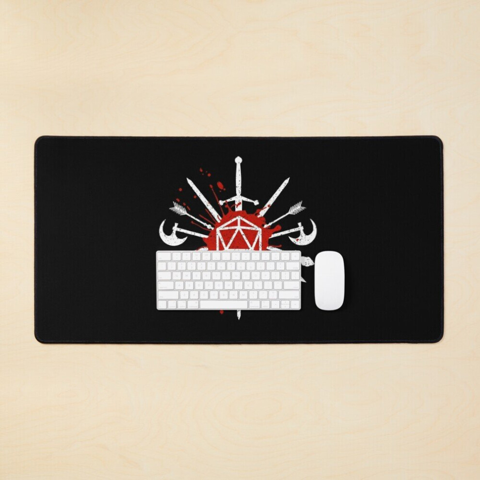 Desk Mat Choose Your Weapon Large Gaming Mouse Pad 35X16 Inch 7802738333657