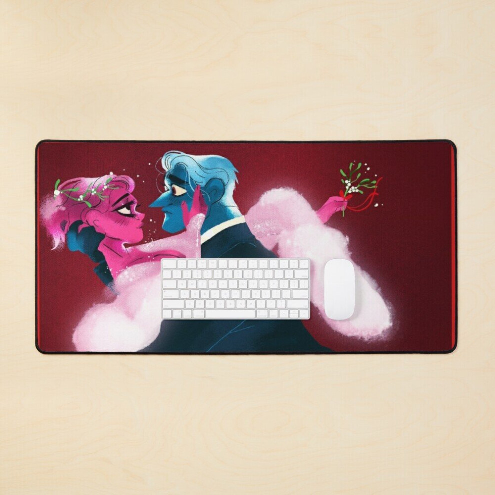 Desk Mat Lore Olympus Hades And Persephone Large Gaming Mouse Pad 35X16 Inch 7802738341027