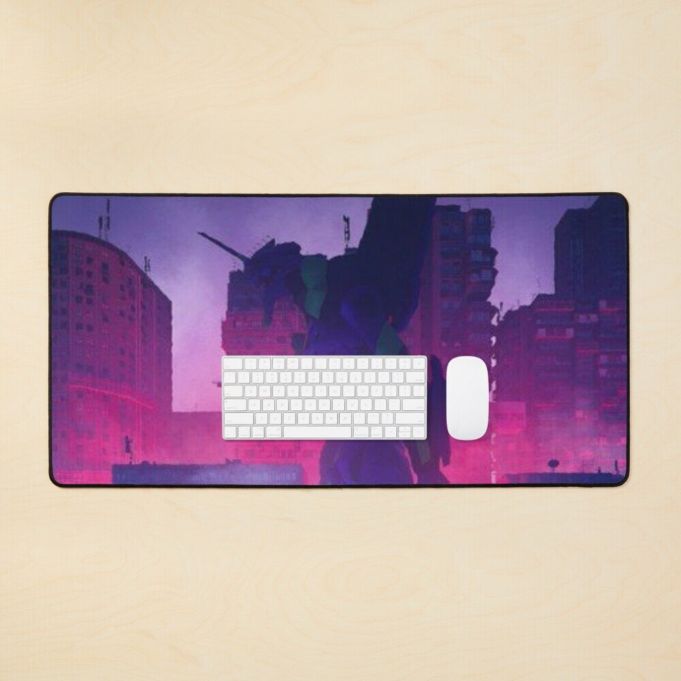 Desk Mat Neon Night Large Gaming Mouse Pad 35X16 Inch 7802738326116