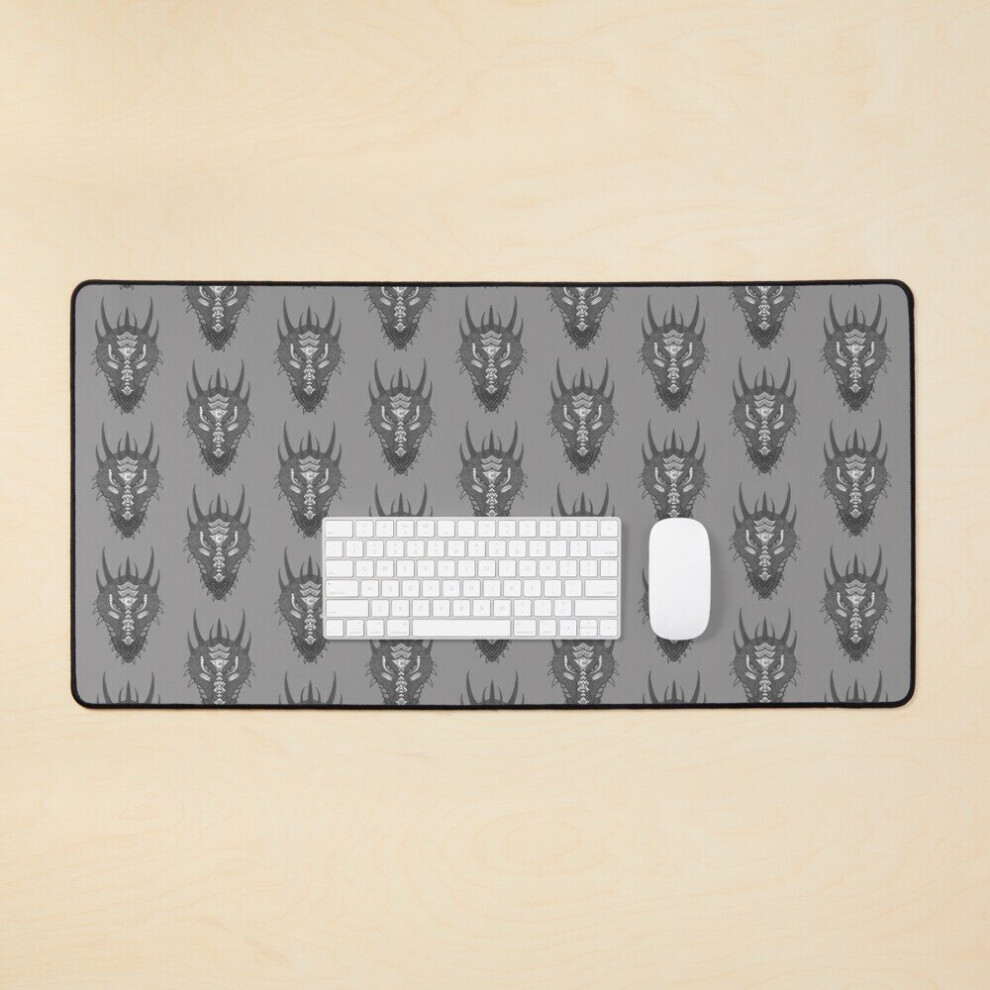 Desk Mat The Dragon (Celtic Art) Large Gaming Mouse Pad 35X16 Inch 7802738390704
