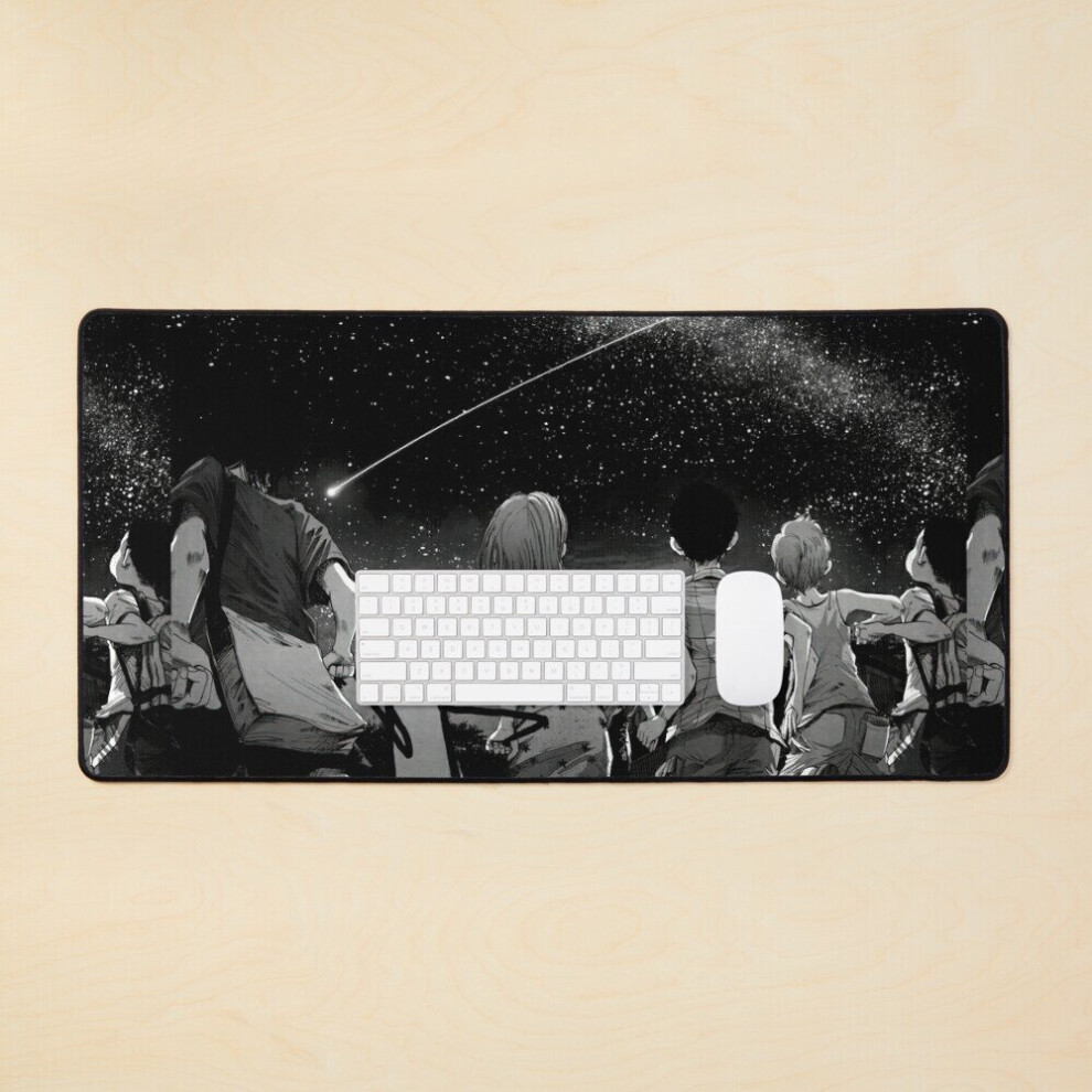 Desk Mat Punpun Manga Panel Large Gaming Mouse Pad 35X16 Inch 7802738357073