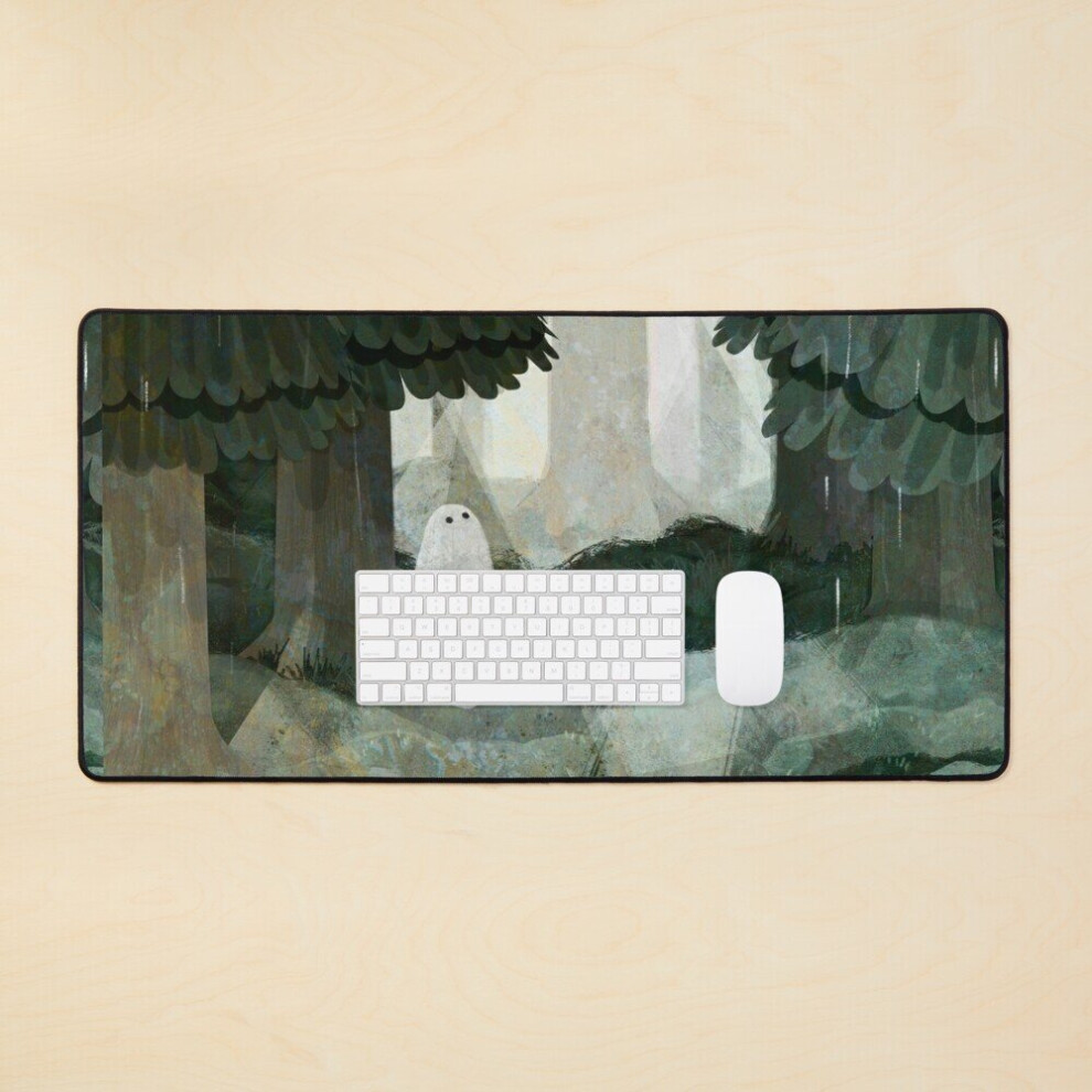 Desk Mat Pine Forest Clearing Large Gaming Mouse Pad 35X16 Inch 7802738328684